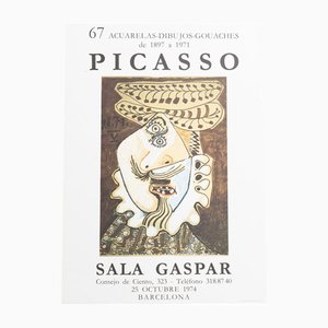 Original Poster by Pablo Picasso, 1970s