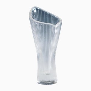 Vase Art Vintage en Verre attribué à Tapio Wirkkala pour Iittala, 1950s
