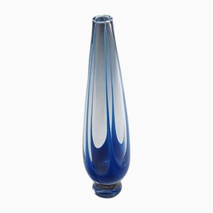 Vintage Art Glass Vase attributed to Vicke Lindstrand for Kosta, 1950s
