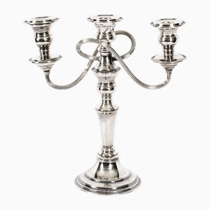 English Silver Plate Candelabra Elkington & Co., 1920s
