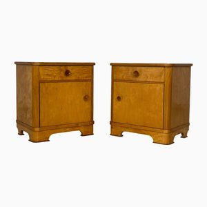 Mid-Century Nachttische, 2er Set