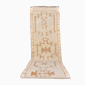 Vintage Decorative Runner Rug, 1960