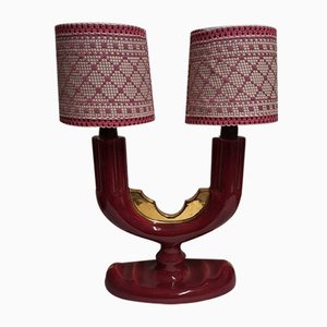 Belgian Art Deco Table Lamp by Lamplove, 1930s