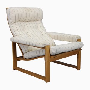 Danish Oak Armchair, 1970s