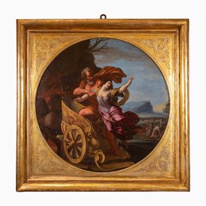 Inconnu, L'Enlèvement de Perséphone par Hadès, Peinture à l'Huile, Milieu du XVIIe siècle