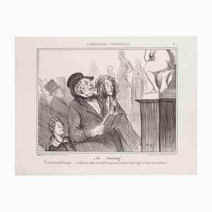 Honoré Daumier, L'Exposition Universelle, Lithograph, 1855
