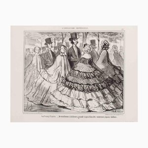 Honoré Daumier, L'Exposition Universelle, Lithograph, 1855