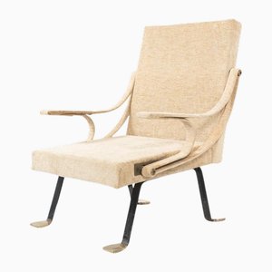 Digamma Armchair attributed to Iganzio Gardella, 1960s