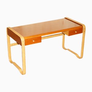 Italian Leather and Maple Writing Desk from Ralph Lauren