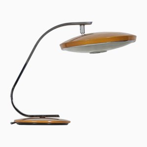 Lampe de Bureau Modèle 520 Ambre de Fase, 1960
