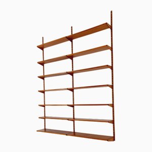 Danish Modern Modular Teak Shelving System by Kai Kristansen for Fh Möbel, Denmark, 1960s