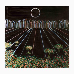 Dario Cusani, City Versus Nature, uvre d'art, 1987