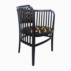 Poltrona modello 6528 della Secessione viennese attribuita a Marcel Kammerer per Thonet, anni '10