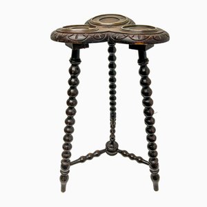 Table d'Appoint Gipsy Sculptée et Bobin, 1920s