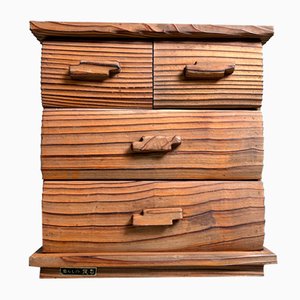 Armoire à Bijoux en Bois Yakusugi, Japon, 1970s