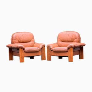 Set of Armchairs attributed to Mobilgirgi, 1970s