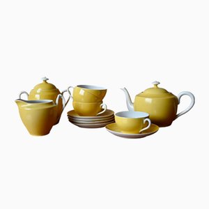 Teeservice aus Limoges Porzellan, 1960er, 11 Set