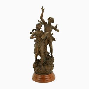 Ernest Rancoulet, Allegoria del progresso, metà XIX secolo, metallo