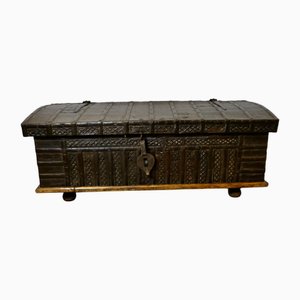 Spanish Decorative Metal Dome Top Trunk