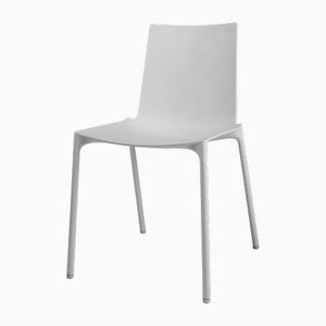Weißer Design Stuhl, 21. Jh., Belgien