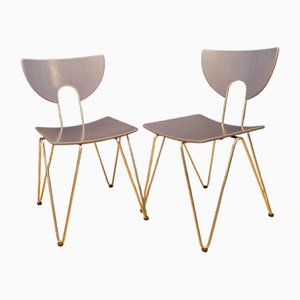 Set of Mikado 1800 Chairs by Walter Leeman for Kusch+Co., Germany, 1970s