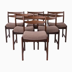 Sillas de comedor vintage, Finlandia, años 60. Juego de 6