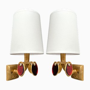 French Sconces by Nicolas Dewael for Fondica, 1990s, Set of 2