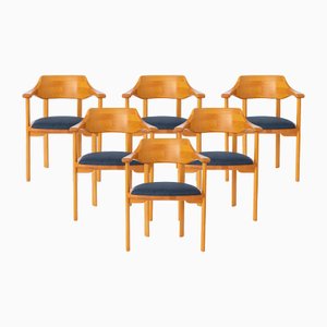 Vintage Danish Armchairs from Ansager Møbler, 1960s, Set of 6