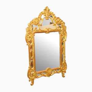 Miroir avec Dorure à la Feuille d'Or et à l'Eau, 1920s