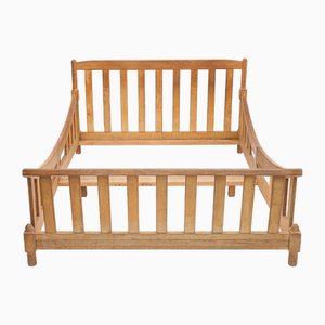 Sleigh Bed by Guillerme and Chambron, 1950s