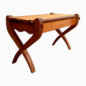 Bench attributed to Guillerme Et Chambron for Votre Maison, 1950s