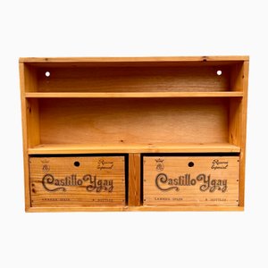 Console Murale Castillo Ygay Vintage en Pin, Espagne, 1990s