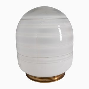 Vintage Tischlampe aus Muranoglas von Barbini, 1970er