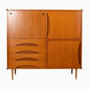 Credenza vintage in legno, anni '60
