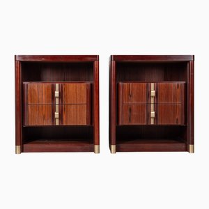 Vintage Nachttische aus Palisander, 1960er, 2er Set
