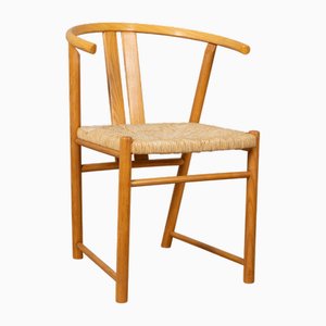 Vintage Danish Chairs in Oak, 1980s, Set of 4