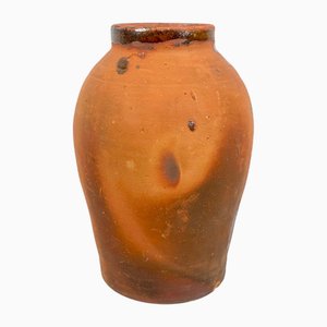 Antique Aegean Clay Pottery Jar