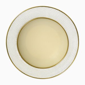 Large Mid-Century Modern Ceiling Lamp from Erco, 1950s