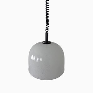 Glass Ceiling Lamp from Peill & Putzler, Germany, 1960s