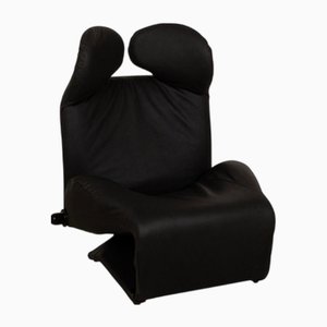 Wink Vegan Leather Armchair by Toshiyuki Kita for Cassina