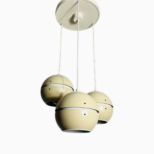 Lampada a sospensione Space Age Cascade, Germania dell'Est, anni '70
