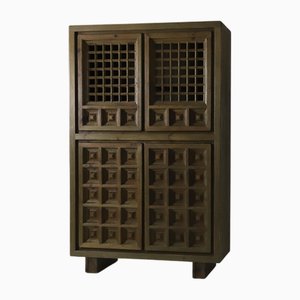 Brutalist Highboard from Biosca, 1960
