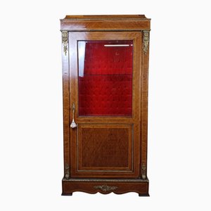 Louis XVI Style Display Case in Marquetry, Late 20th Century