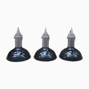 Lampada a sospensione grande industriale di Philips, anni '50