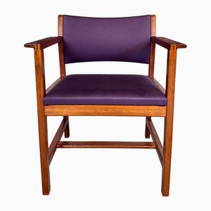 Armchair Model Bm73 in Teak by Børge Mogensen for Fredericia, Denmark, 1950s