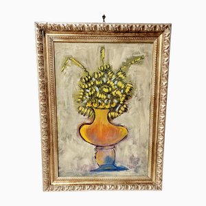 Paolo Da San Lorenzo, Vase, 2006, Öl auf Leinwand