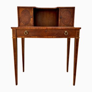 Early 20th Century French Walnut Venner Desk, 1940s