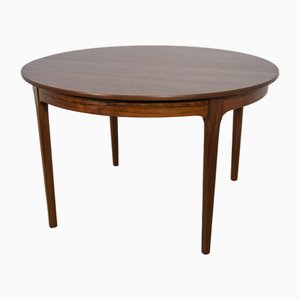 Mid-Century Round Rosewood Extendable Dining Table from Nathan, United Knigdom, 1960s