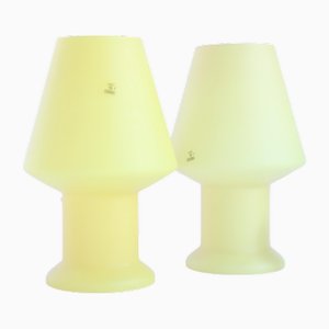 Mid-Century Moderne Schreibtischlampen MV004 Vetreria Lag Murano, 1978, 2er Set