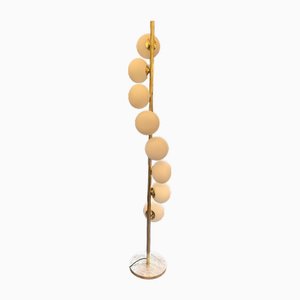 Italian Helical Floor Lamp